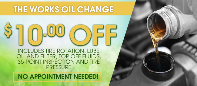 THE WORKS OIL CHANGE SERVICE  