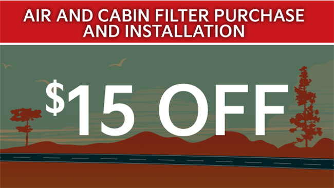 Air and Cabin Filter purchase and installation