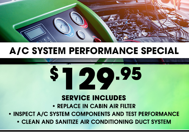 A/C System Performance Special 