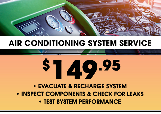 Air Conditioning System Service 