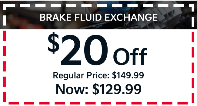Brake fluid exchange
