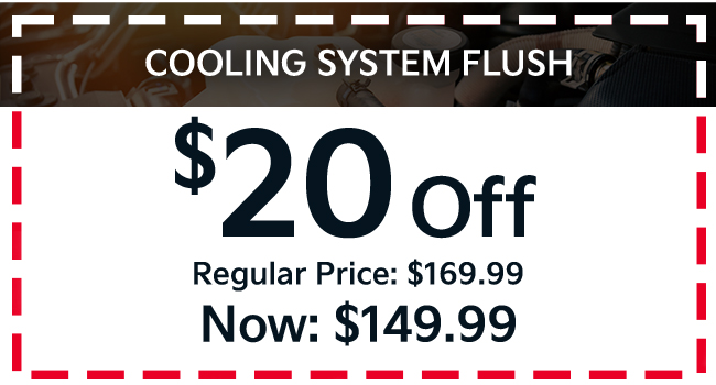 Cooling system flush