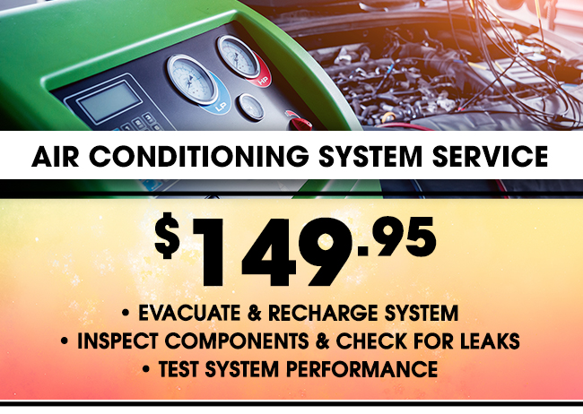 Air Conditioning System Service 