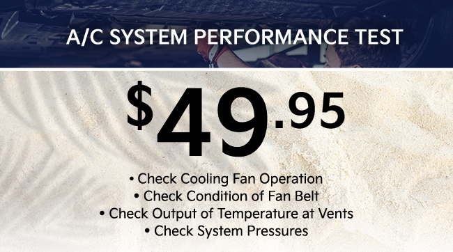 A/C system performance test