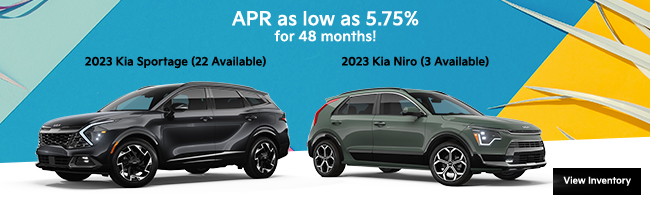 2023 KIA Sportage and Niro