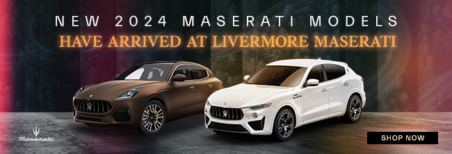 New models have arrived at Livermore Maserati