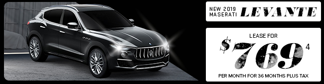 New 2019 Maserati Levante