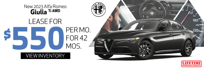 Alfa Romeo Giulia offer