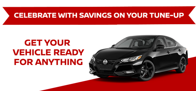 Celebrate with savings on your tune-up - get your vehicle ready for anything