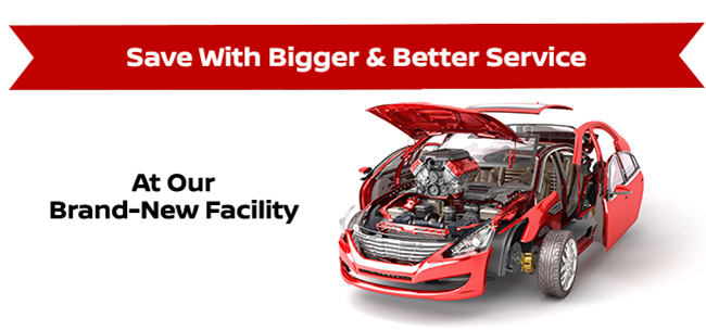 save with bigger and better service at our brand new facility