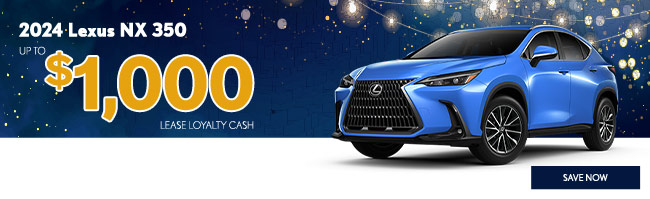 Get out of your lease today and into a new Lexus