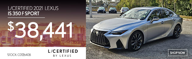 2021 lexus is-350 