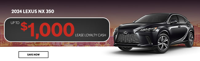 Get out of your lease today and into a new Lexus