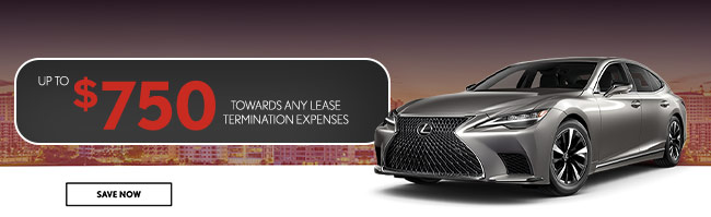 Get out of your lease today and into a new Lexus