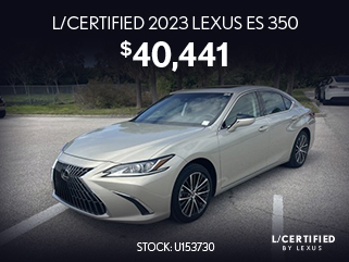 L-Certified 2023 Lexus ES 350