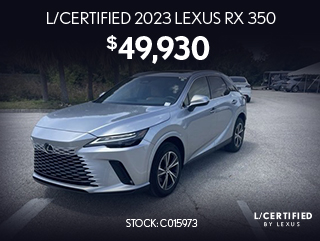 L-Certified 2023 Lexus RX 350