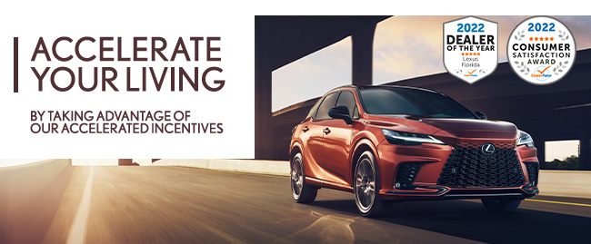 accelerate your living by taking advantage of our accelerated incentives