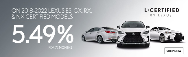 special offer on Lexus