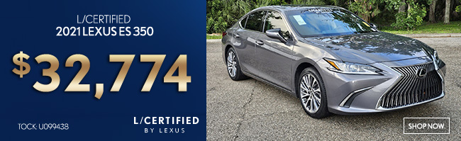 Certified used 2020 lexus es 350