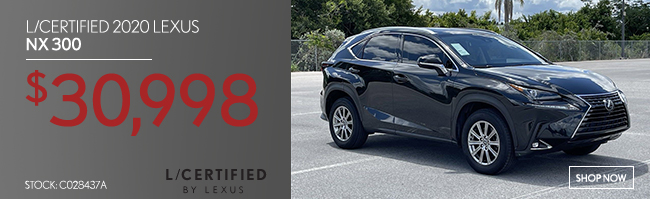 L-certified Lexus NX 300