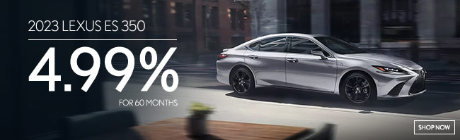 Lexus ES 350 at special apr offer