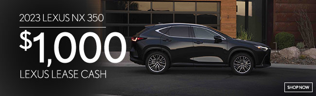 Lexus NX at special apr offer