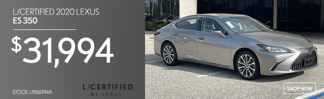 L-certified 2020 Lexus IS 300