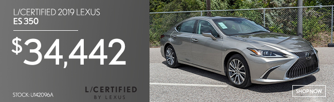 L-certified Lexus ES