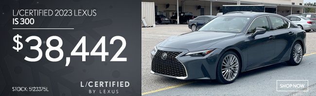 certified preowned Lexus