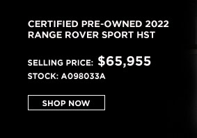 2022 land rover range rover sport special offer