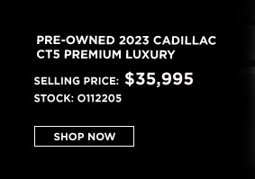 pre-owned Cadillac CTS premium luxury