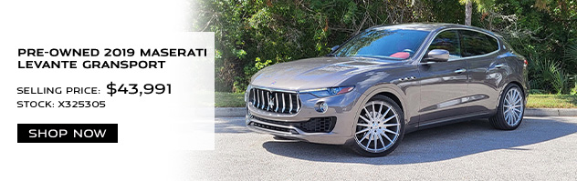 pre-owned Maserati Levante Gransport