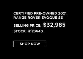 certified pre-owned Range Rover Sport