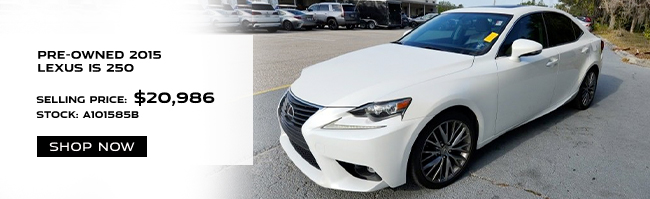 2015 lexus IS 250