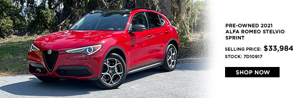 special offer on Alfa Romeo Stelvio