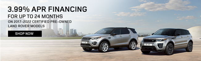 CPO APR financing - Land Rover Models