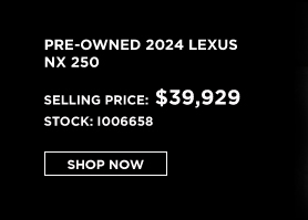 pre-owned Lexus for sale