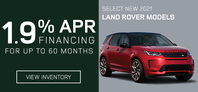 Select New Land Rover Models