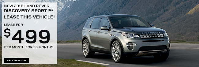 New 2018 Land Rover Discovery Sport HSE