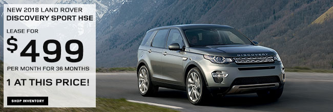 New 2018 Land Rover Discovery Sport HSE