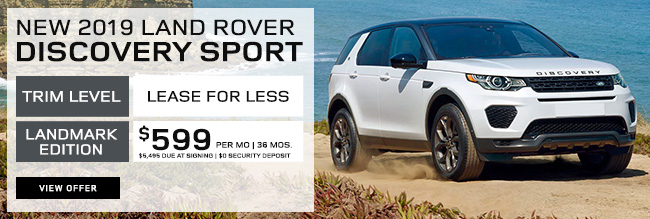 New 2019 Land Rover Discovery Sport Landmark Edition