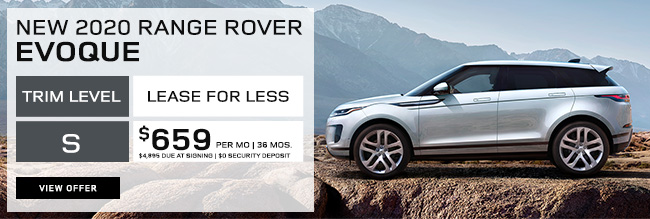 New 2020 Range Rover Evoque
