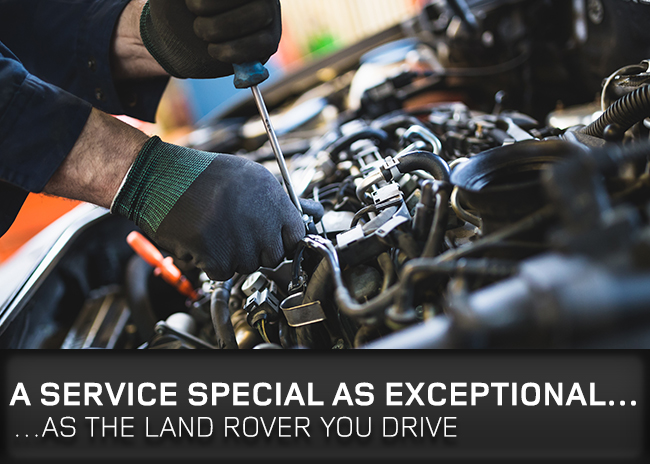 A Service Special As Exceptional As The Land Rover You Drive