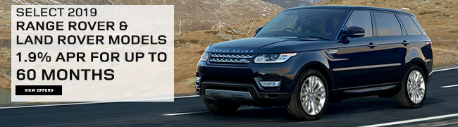 Select 2019 Range Rover & Land Rover Models