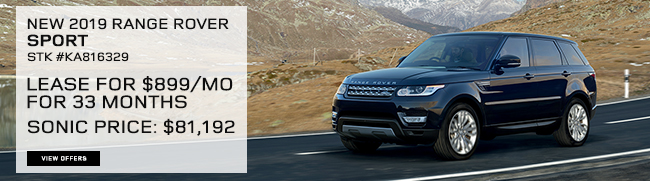2019 Range Rover Sport