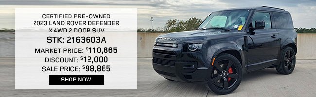 certified pre-owned 2023 Land Rover