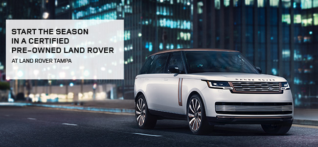 start the season in a certified pre-owned Land Rover