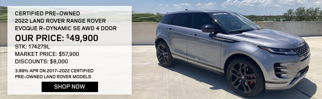 certified pre-owned Land Rover Discovery Sport