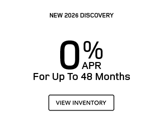 2025 Land Rover Discovery Sport offer