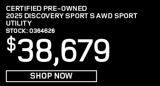 Certified Pre-Owned 2025 Discovery Sport S AWD Sport Utility Offer
